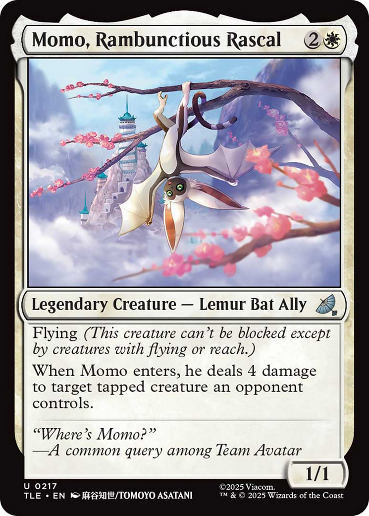 Momo, Rambunctious Rascal [Avatar: The Last Airbender: Eternal-Legal] | Local Legends