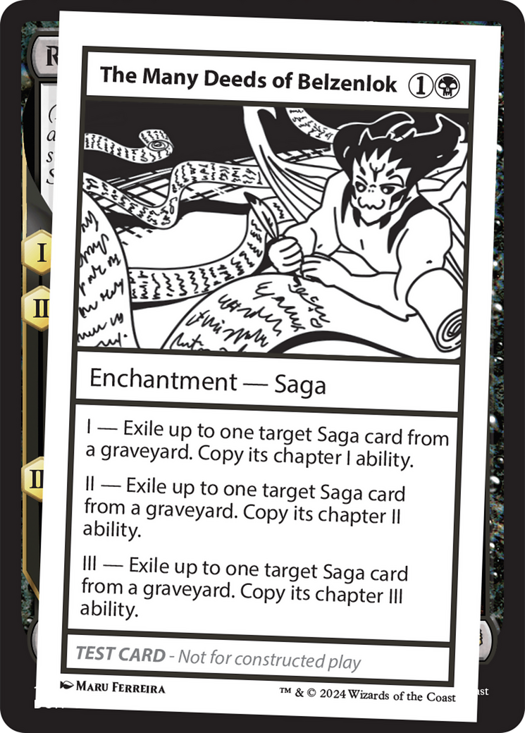 The Many Deeds of Belzenlok [Mystery Booster 2 Playtest Cards] | Local Legends