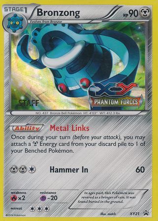 Bronzong (XY21) (Staff) [XY: Black Star Promos] | Golgari Games