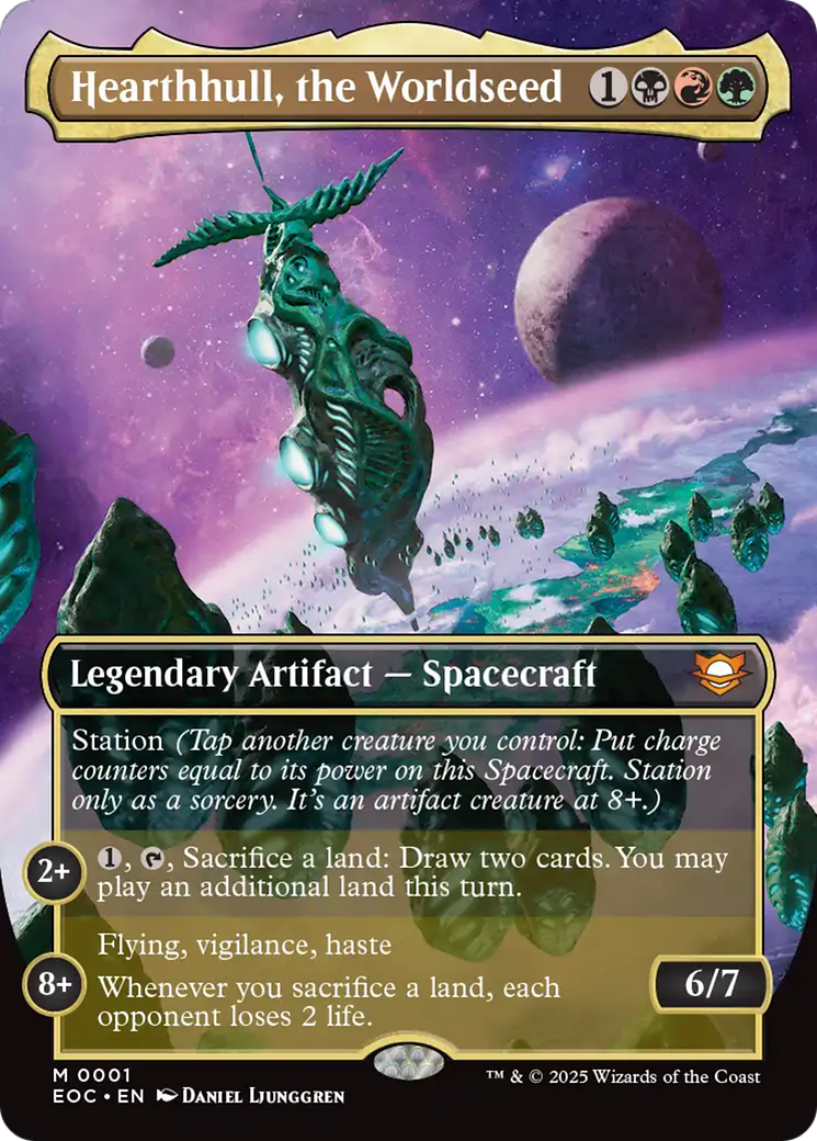 Hearthhull, the Worldseed (Borderless) [Edge of Eternities Commander] | Local Legends