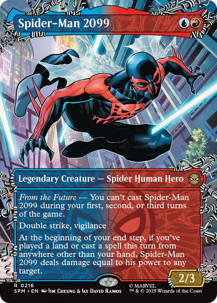 Spider-Man 2099 (0216) (Borderless) [Marvel's Spider-Man] | Local Legends