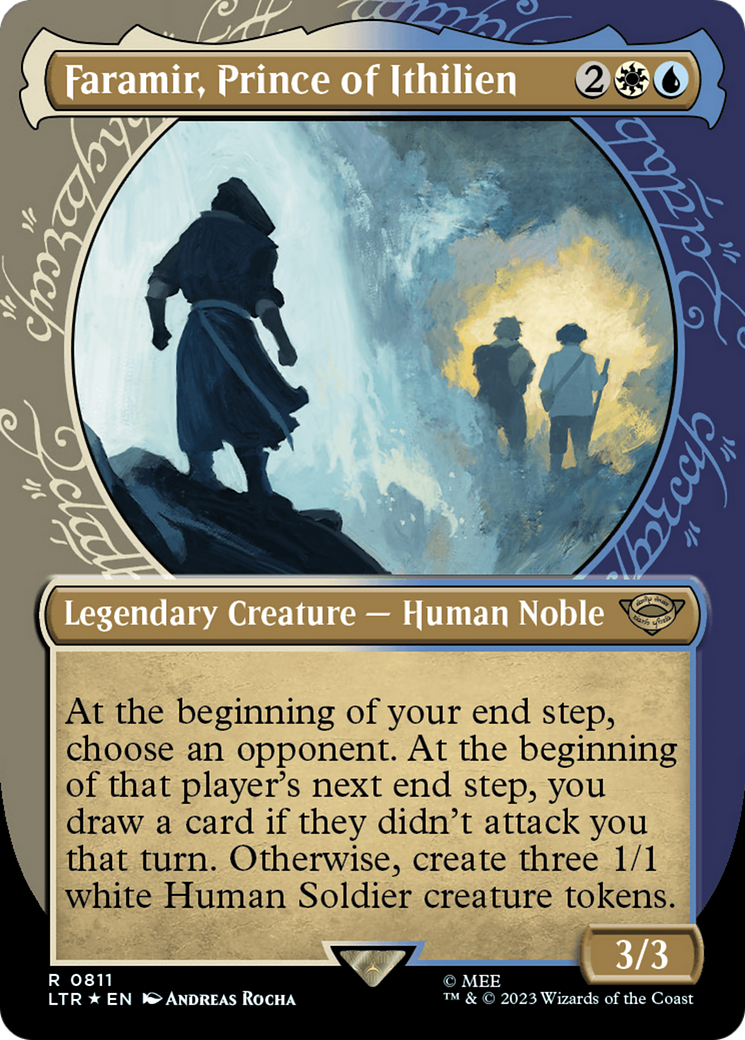 Faramir, Prince of Ithilien (Showcase) (Surge Foil) [The Lord of the Rings: Tales of Middle-Earth] | Local Legends