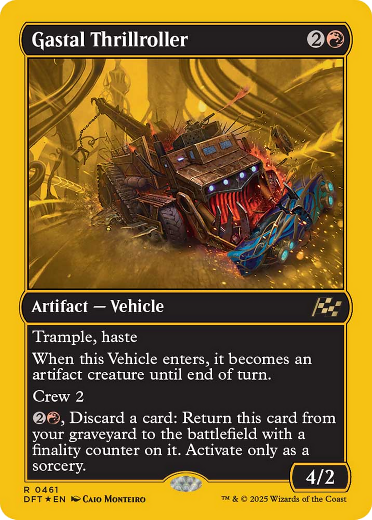 Gastal Thrillroller (First-Place Foil) [Aetherdrift] | Local Legends