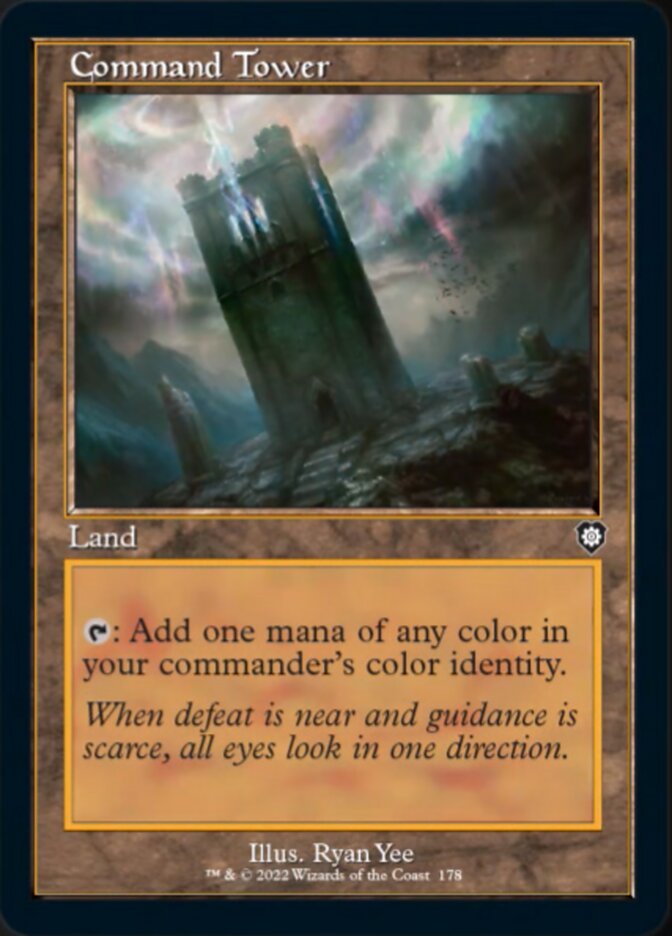 Command Tower (Retro) [The Brothers' War Commander] | Local Legends