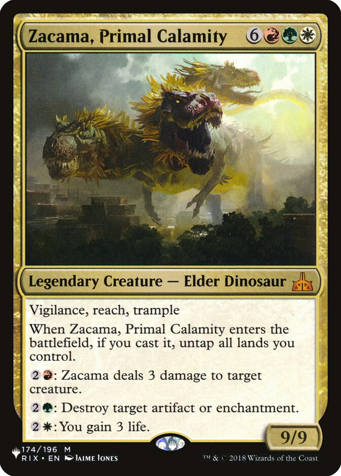 Zacama, Primal Calamity [The List] | Golgari Games