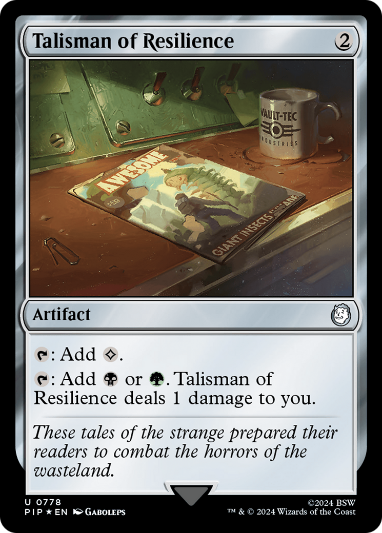 Talisman of Resilience (Surge Foil) [Fallout] | Local Legends