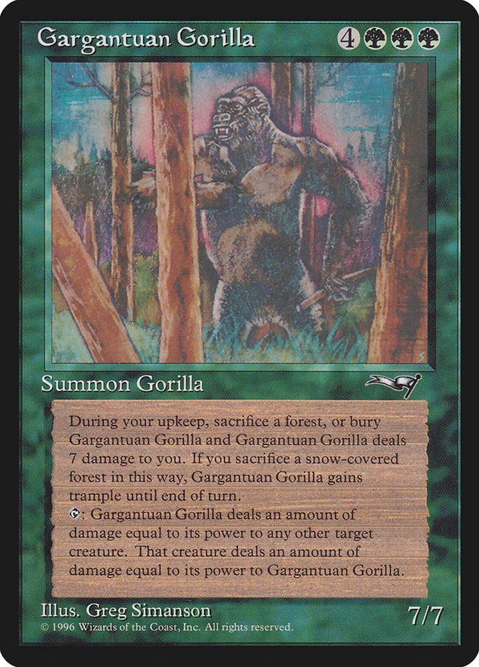 Gargantuan Gorilla [Alliances] | Local Legends