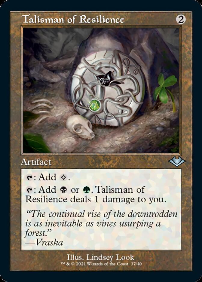 Talisman of Resilience (Retro) [Modern Horizons] | Local Legends
