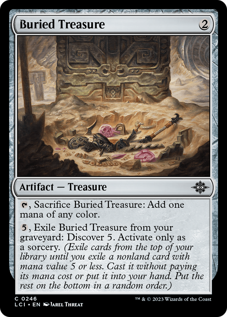 Buried Treasure [The Lost Caverns of Ixalan] | Golgari Games