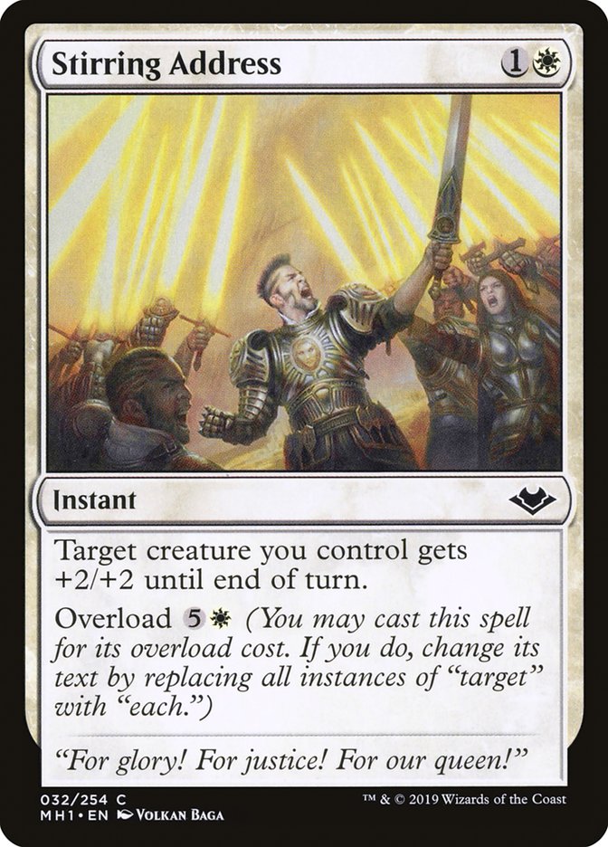 Stirring Address [Modern Horizons] | Local Legends
