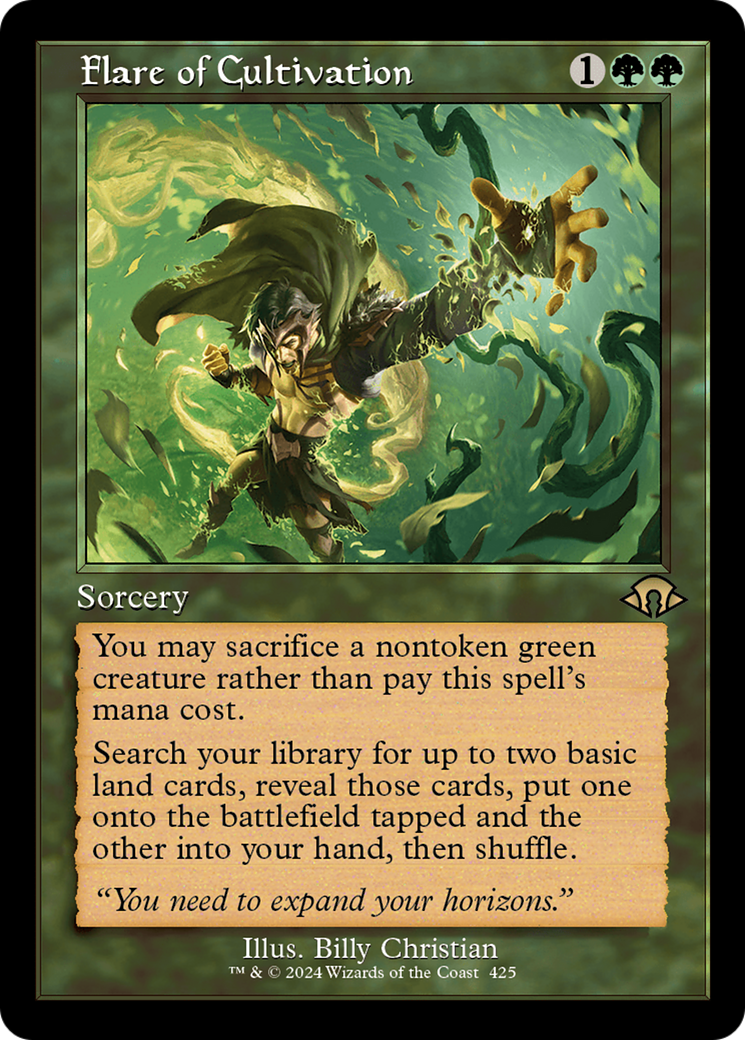 Flare of Cultivation (Retro) [Modern Horizons 3] | Local Legends