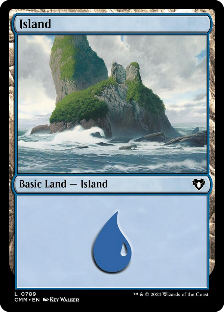 Island (789) [Commander Masters] | Golgari Games