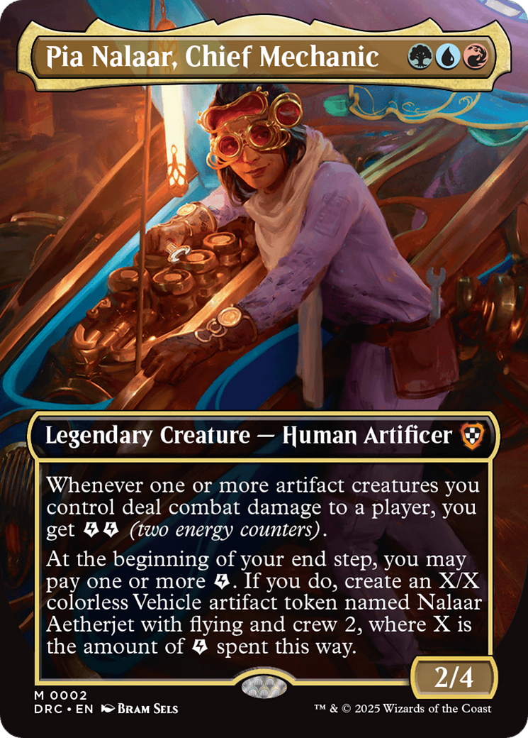 Pia Nalaar, Chief Mechanic (Borderless) [Aetherdrift Commander] | Local Legends