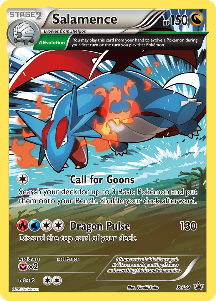 Salamence (XY59) [XY: Black Star Promos] | Golgari Games