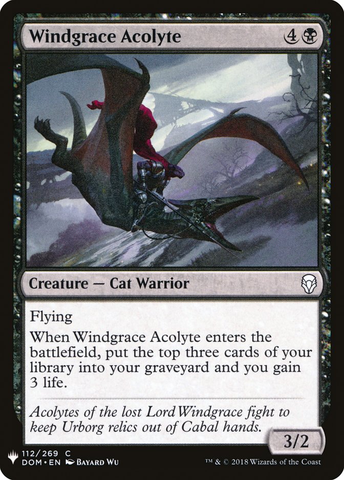 Windgrace Acolyte [Mystery Booster] | Local Legends