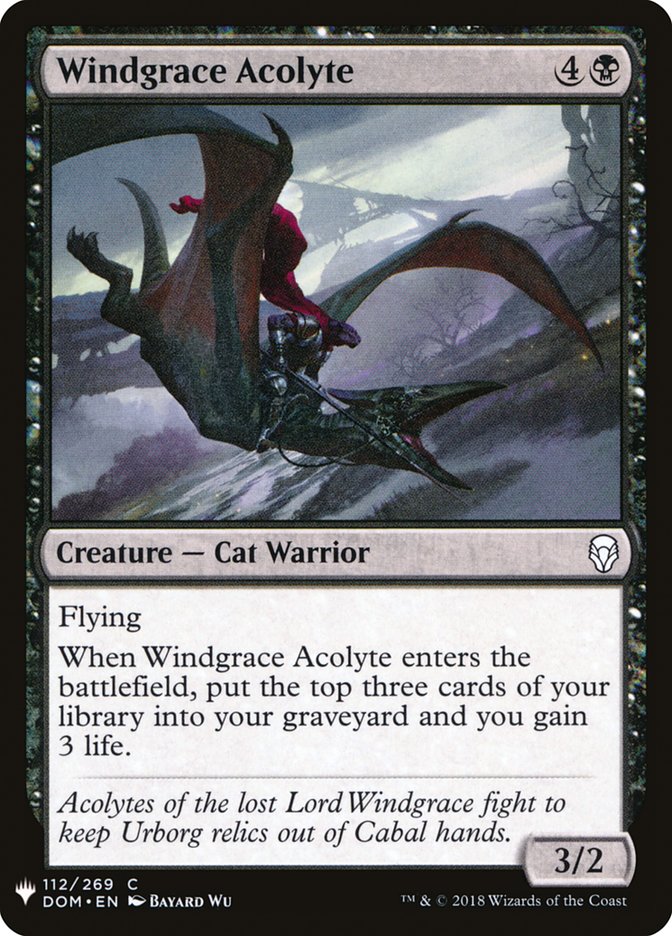 Windgrace Acolyte [Mystery Booster] | Golgari Games