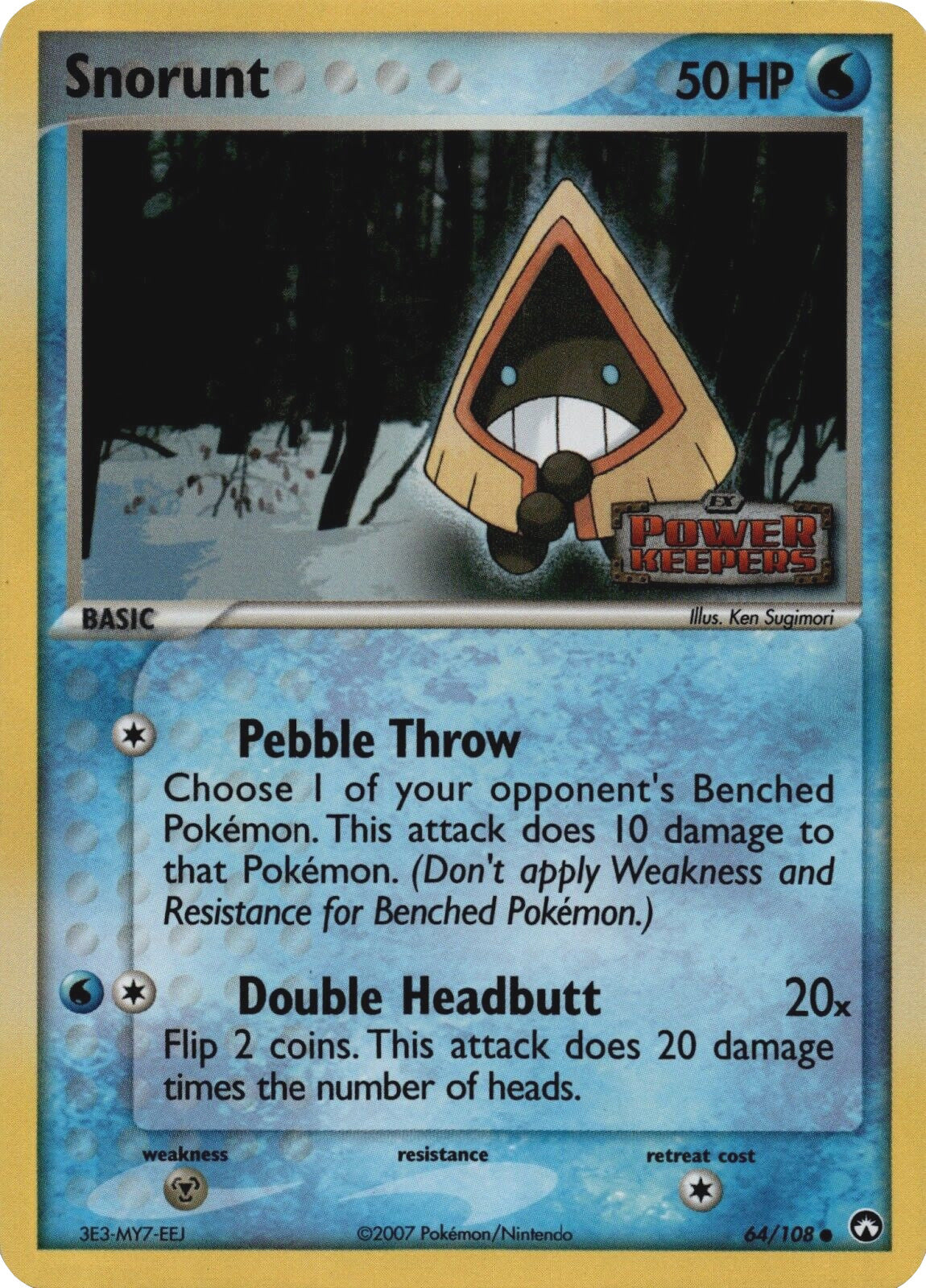 Snorunt (64/108) (Stamped) [EX: Power Keepers] | Local Legends
