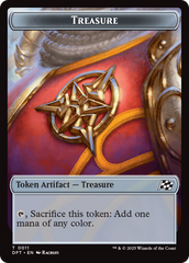 Nalaar Aetherjet // Treasure Double-Sided Token [Aetherdrift Tokens] | Local Legends
