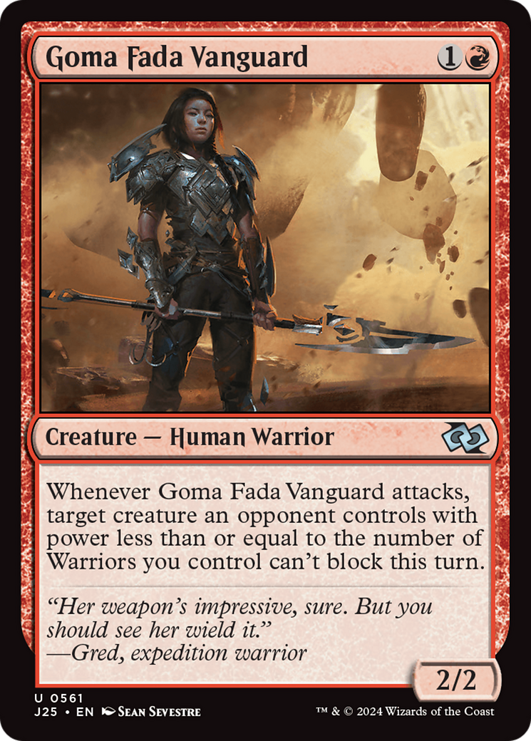 Goma Fada Vanguard [Foundations Jumpstart] | Local Legends
