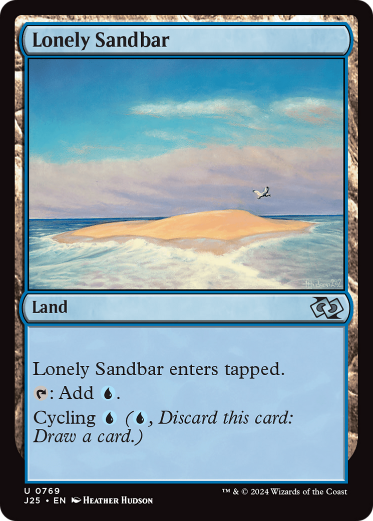 Lonely Sandbar [Foundations Jumpstart] | Local Legends