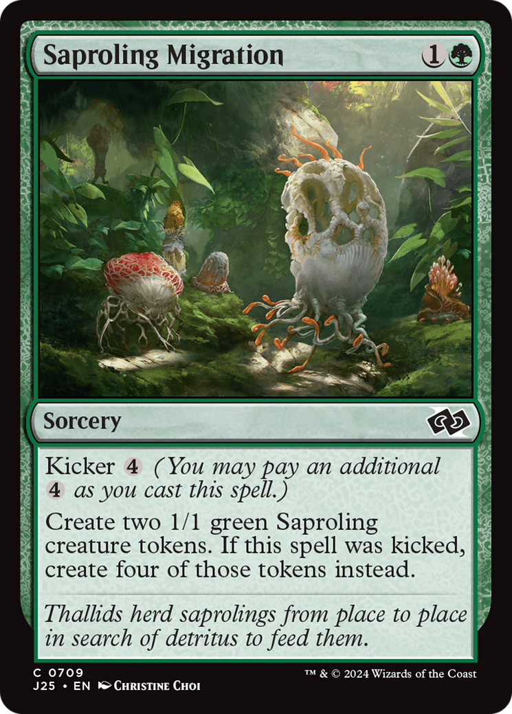 Saproling Migration [Foundations Jumpstart] | Local Legends