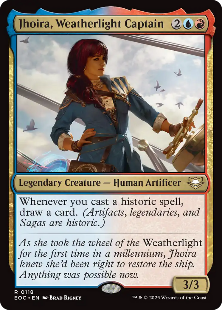 Jhoira, Weatherlight Captain [Edge of Eternities Commander] | Local Legends