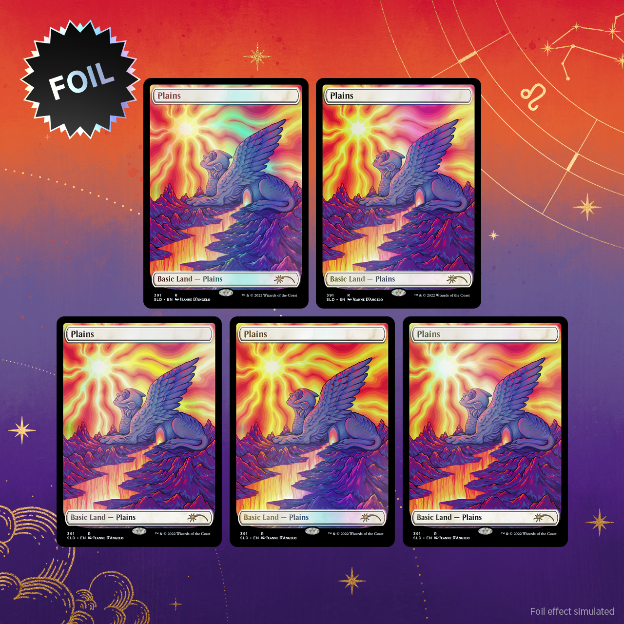 Secret Lair: Drop Series - The Astrology Lands (Leo - Foil Edition) | Local Legends