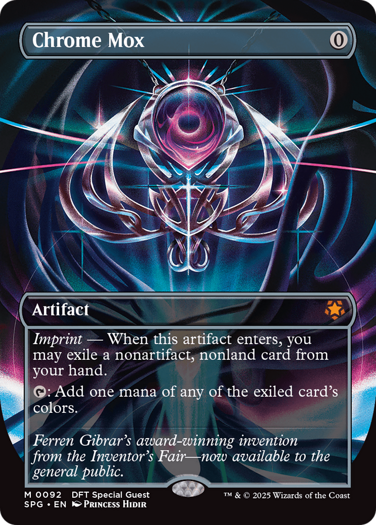 Chrome Mox (Borderless) [Aetherdrift Special Guests] | Local Legends