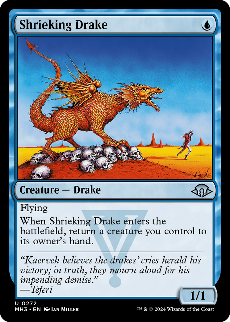 Shrieking Drake [Modern Horizons 3] | Local Legends
