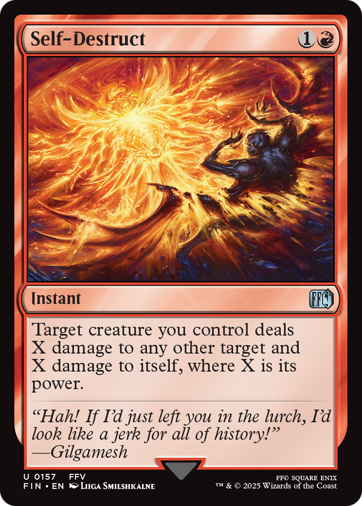 Self-Destruct [FINAL FANTASY] | Local Legends