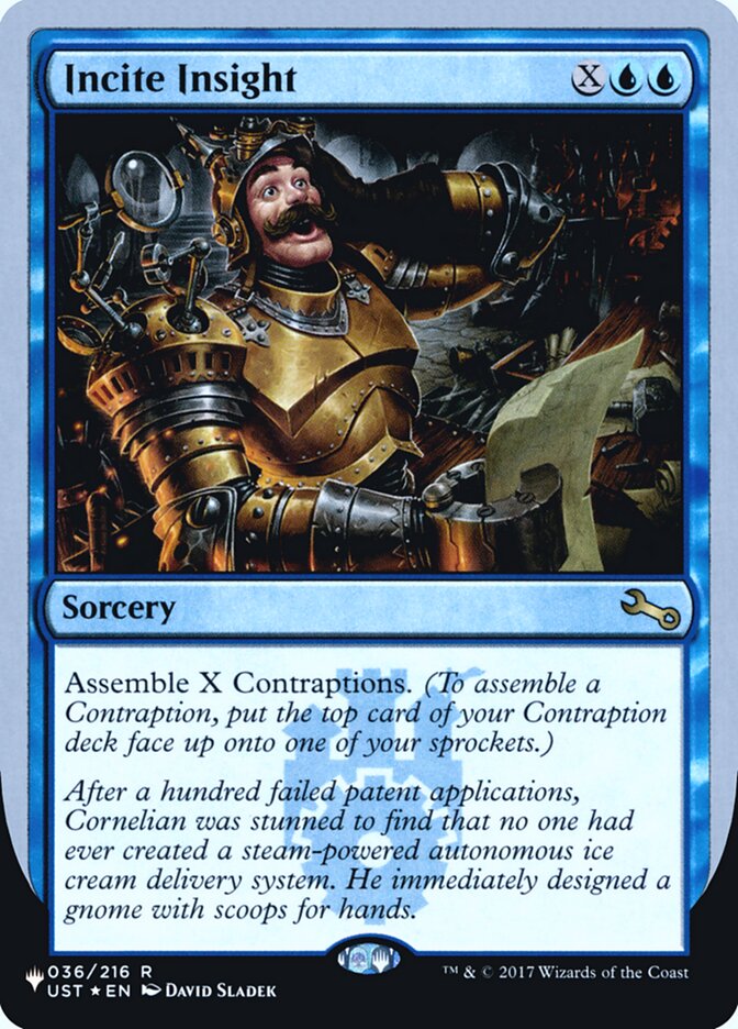 Incite Insight (Unfinity Foil Edition) [The List] | Local Legends