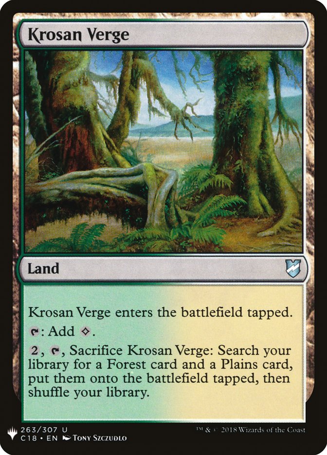 Krosan Verge [Mystery Booster] | Local Legends