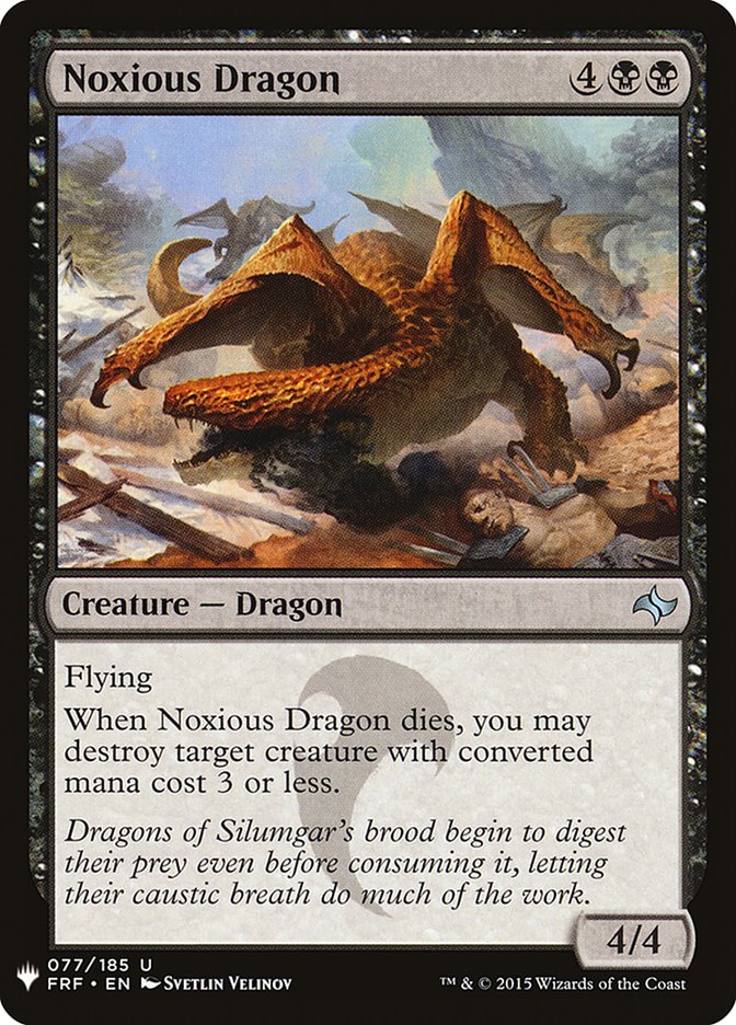 Noxious Dragon [Mystery Booster] | Local Legends