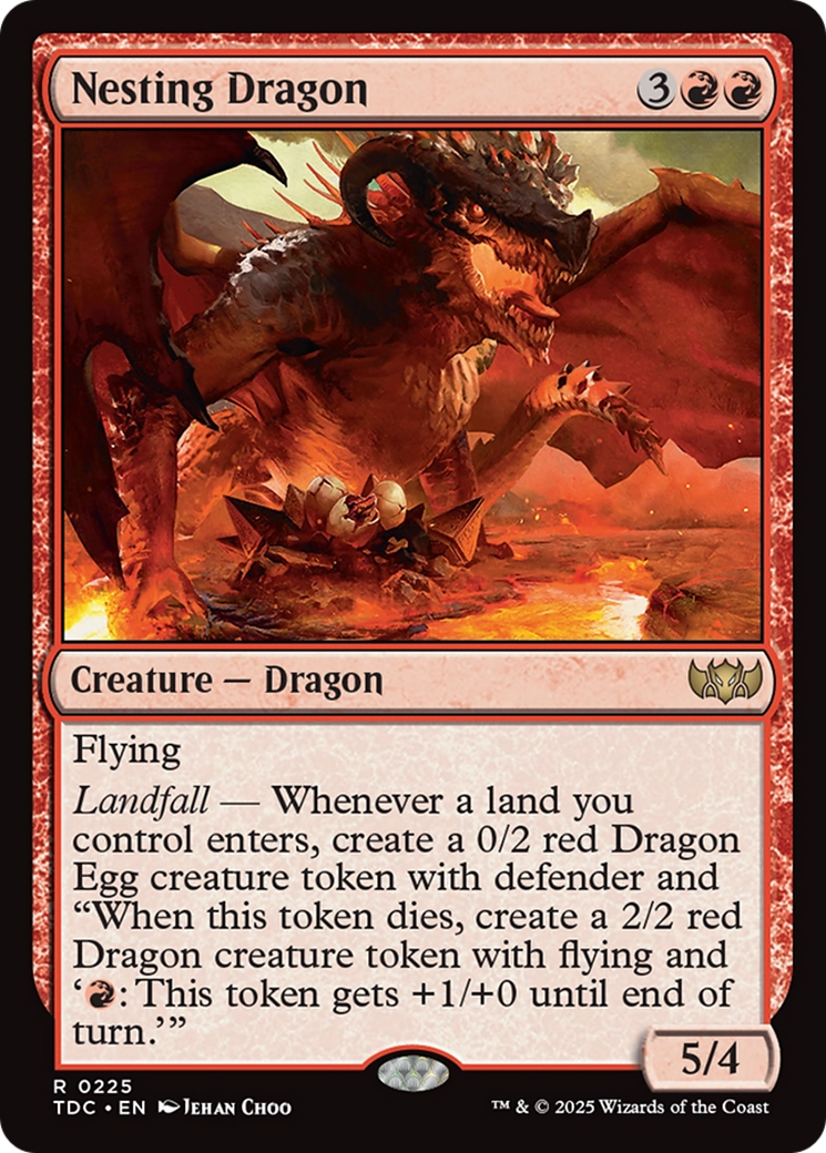 Nesting Dragon [Tarkir: Dragonstorm Commander] | Local Legends