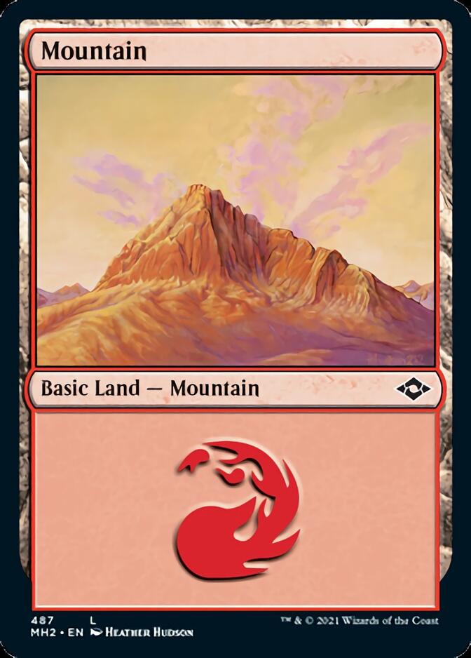 Mountain (487) [Modern Horizons 2] | Golgari Games