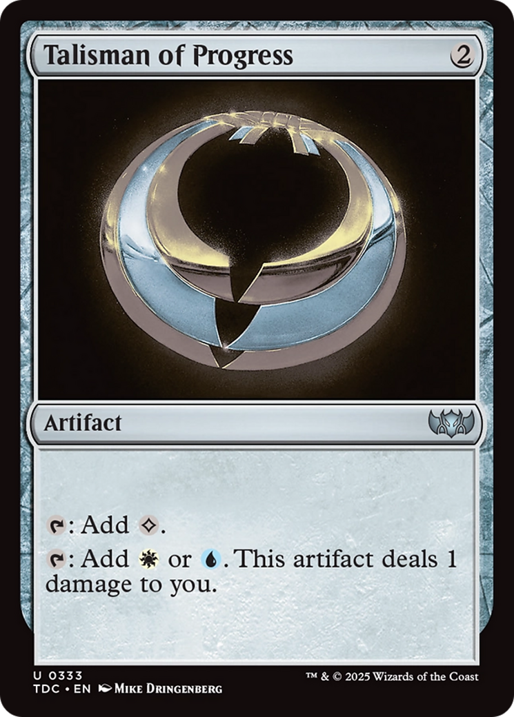 Talisman of Progress [Tarkir: Dragonstorm Commander] | Local Legends