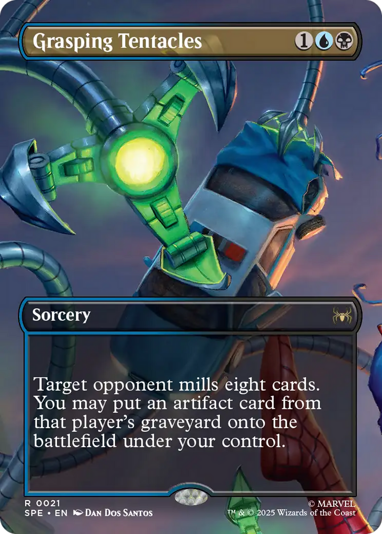 Grasping Tentacles (Borderless) [Marvel's Spider-Man: Eternal-Legal] | Local Legends