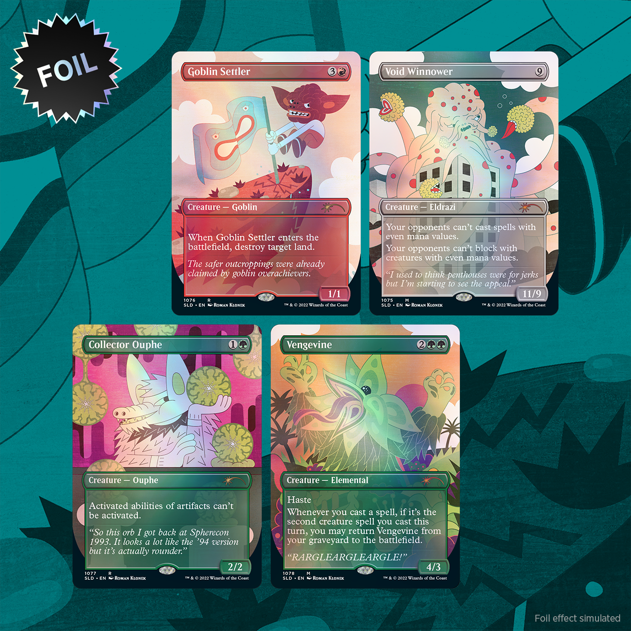 Secret Lair: Drop Series - Just Some Totally Normal Guys (Foil Edition) | Local Legends