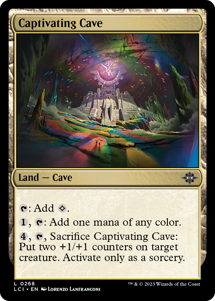 Captivating Cave [The Lost Caverns of Ixalan] | Golgari Games