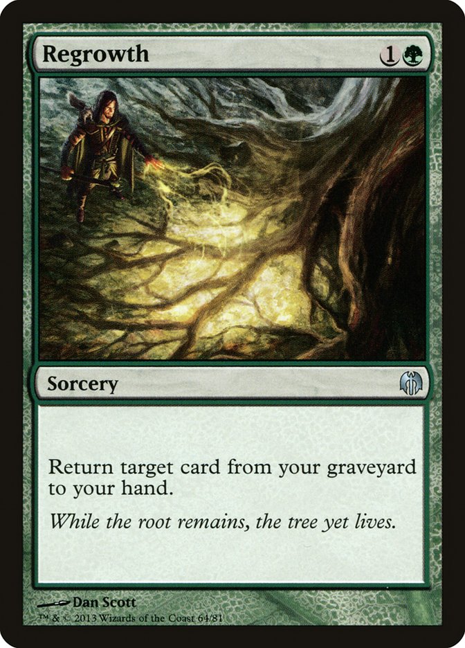 Regrowth [Duel Decks: Heroes vs. Monsters] | Local Legends
