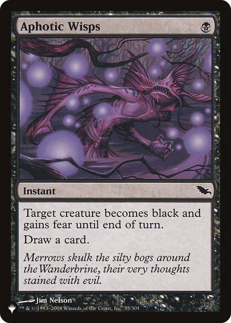 Aphotic Wisps [The List] | Local Legends