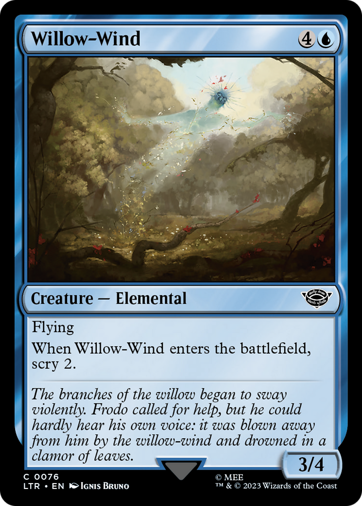 Willow-Wind [The Lord of the Rings: Tales of Middle-Earth] | Golgari Games