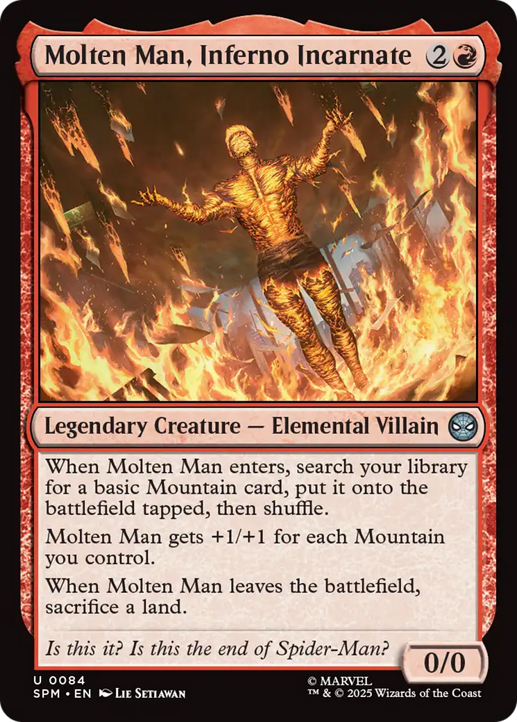 Molten Man, Inferno Incarnate [Marvel's Spider-Man] | Local Legends