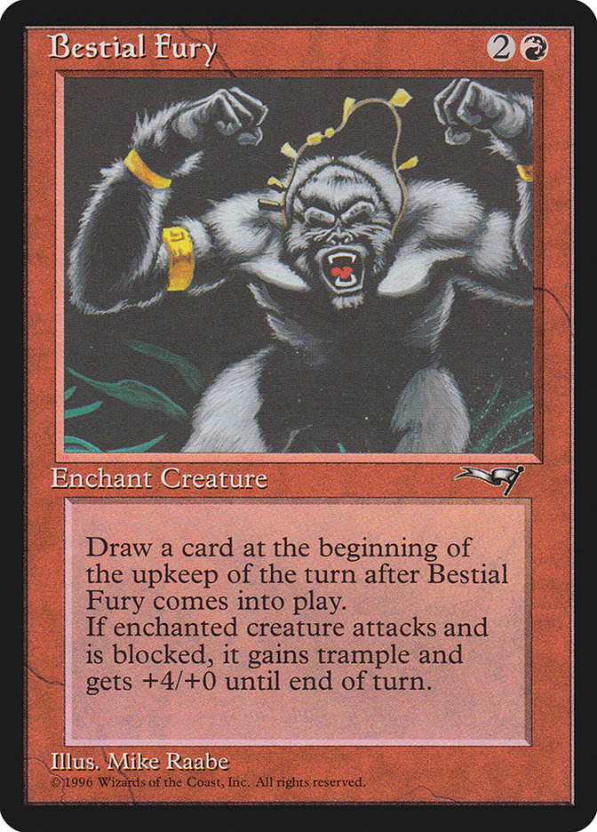 Bestial Fury (Fists Raised) [Alliances] | Local Legends