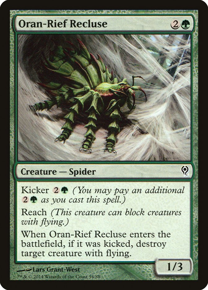 Oran-Rief Recluse [Duel Decks: Jace vs. Vraska] | Golgari Games