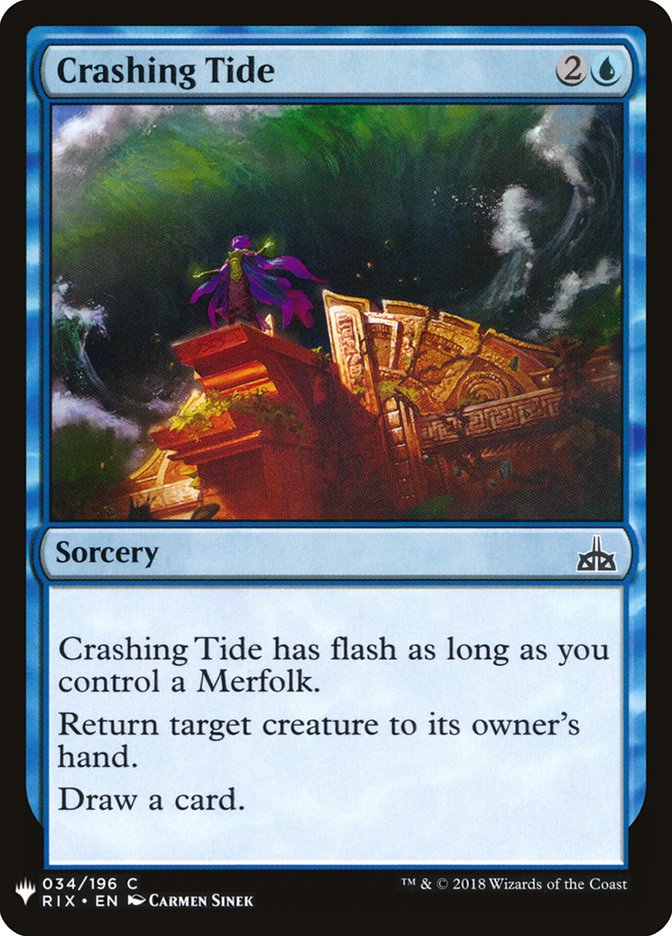 Crashing Tide [Mystery Booster] | Local Legends