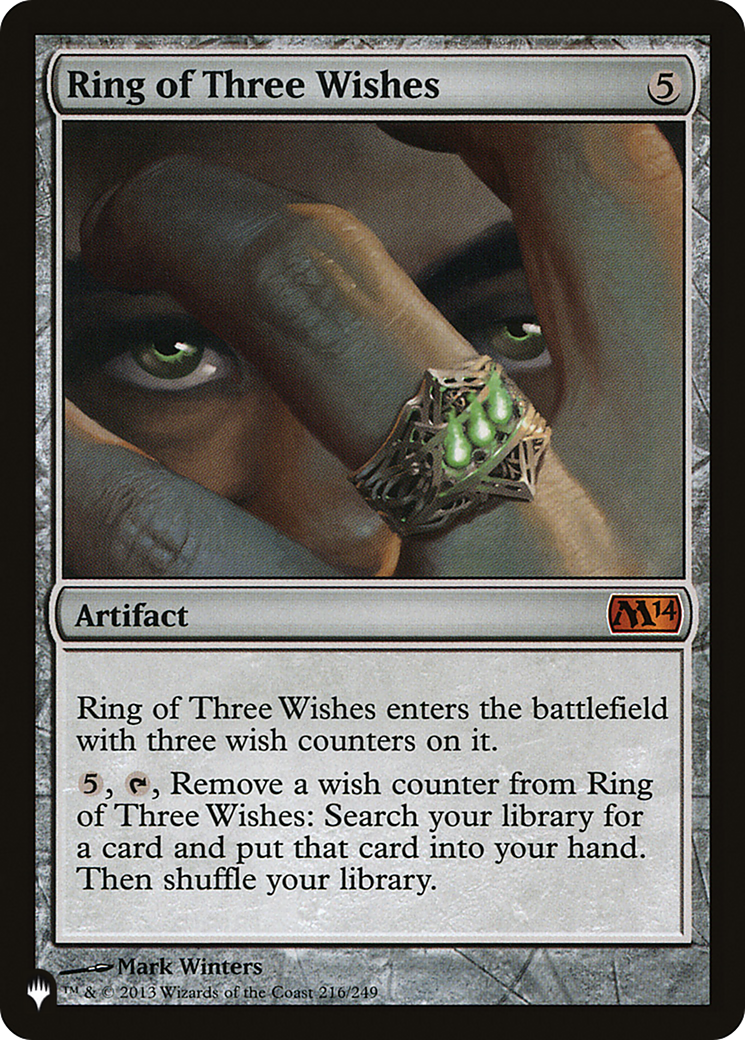 Ring of Three Wishes [The List] | Local Legends