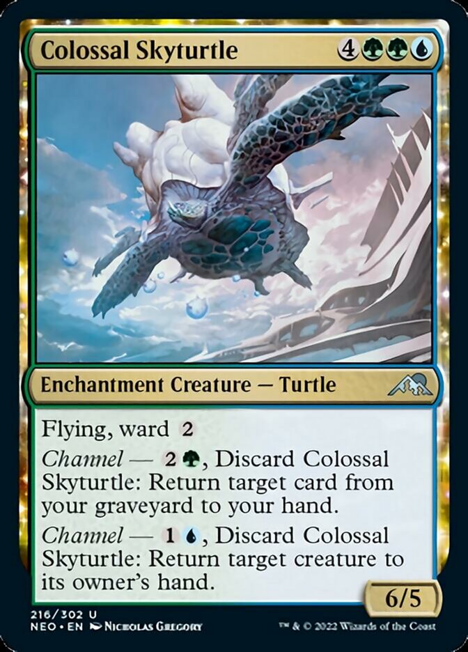 Colossal Skyturtle [Kamigawa: Neon Dynasty] | Golgari Games