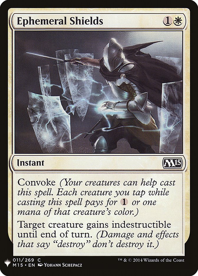 Ephemeral Shields [Mystery Booster] | Local Legends