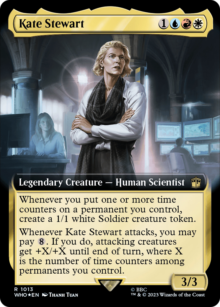 Kate Stewart (Extended Art) (Surge Foil) [Doctor Who] | Local Legends